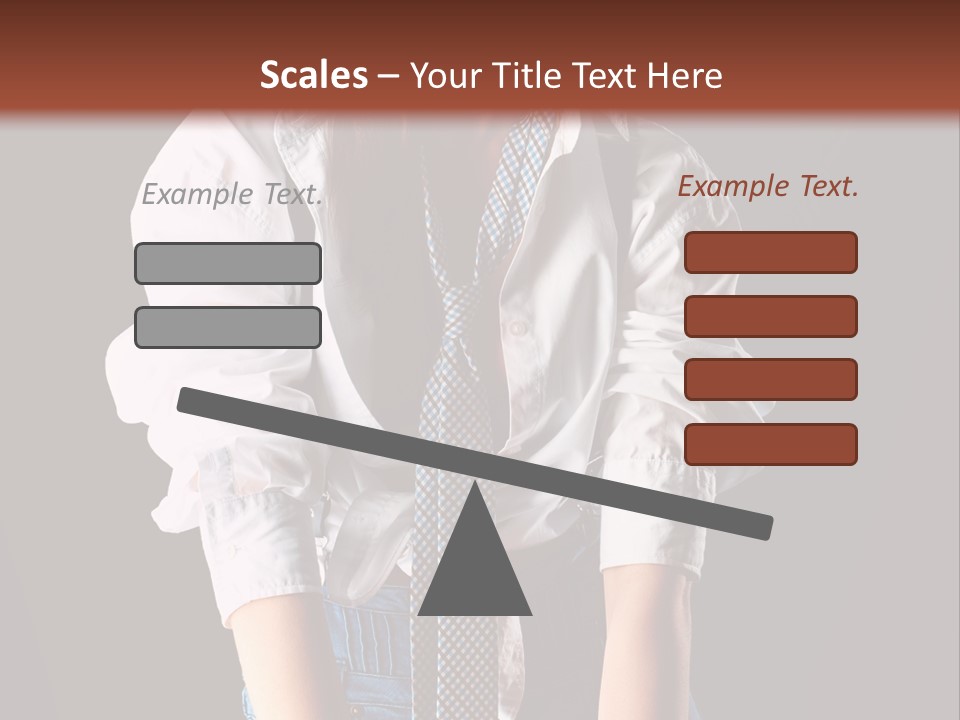 Cute Person Charming PowerPoint Template