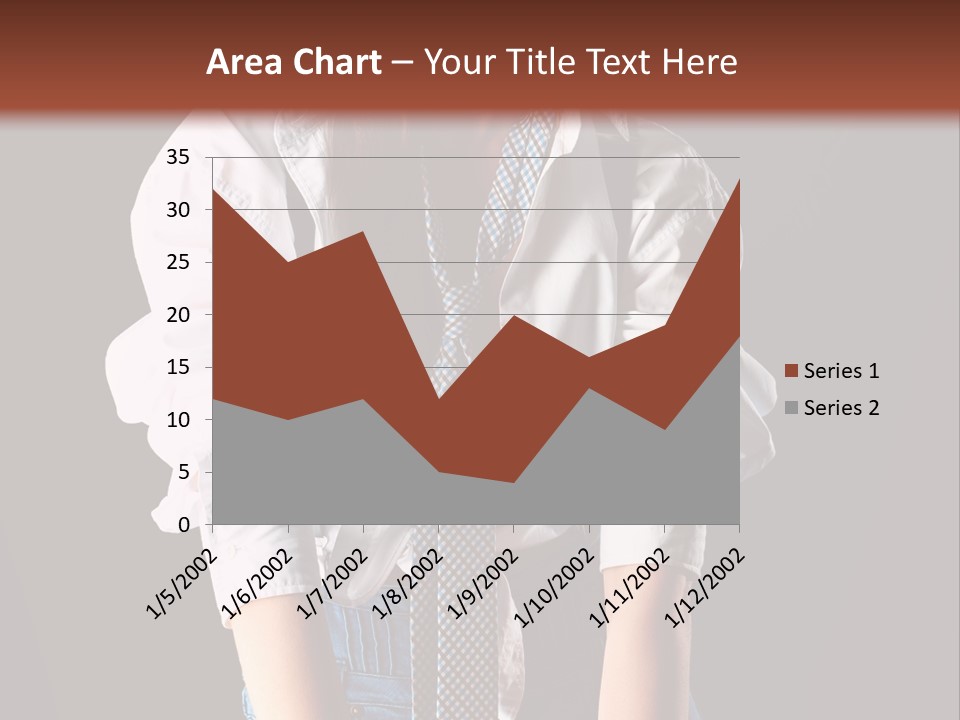 Cute Person Charming PowerPoint Template