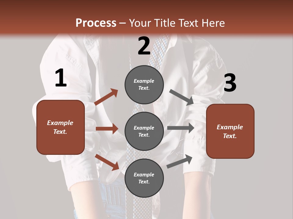 Cute Person Charming PowerPoint Template