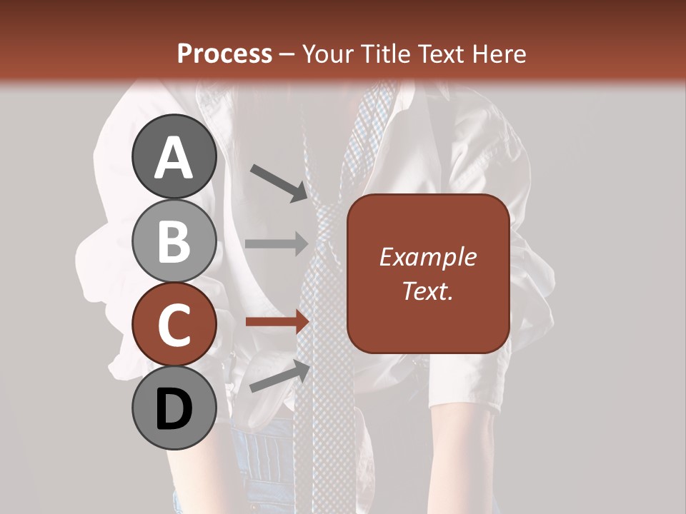 Cute Person Charming PowerPoint Template