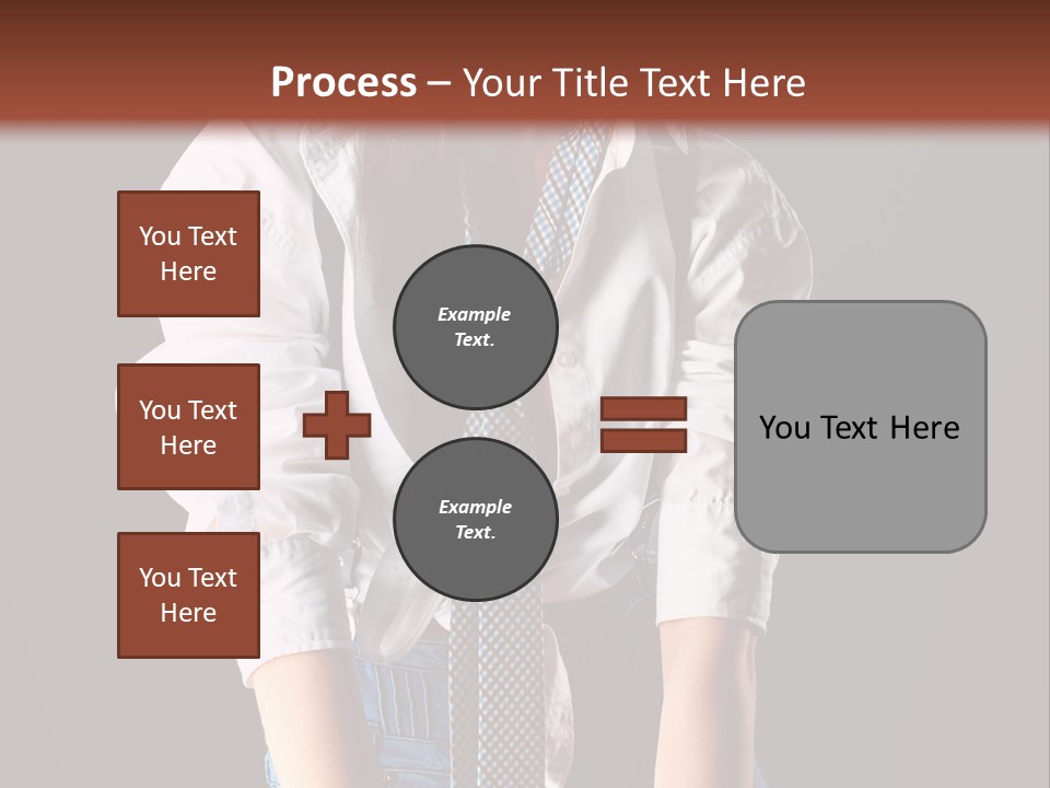 Cute Person Charming PowerPoint Template