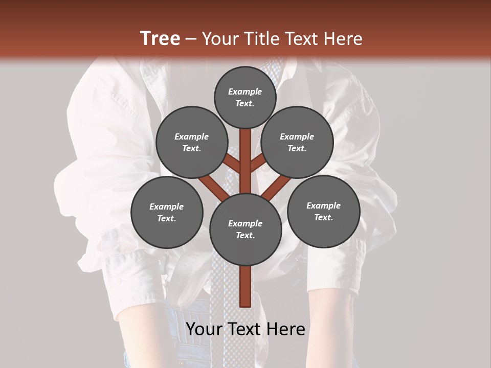 Cute Person Charming PowerPoint Template