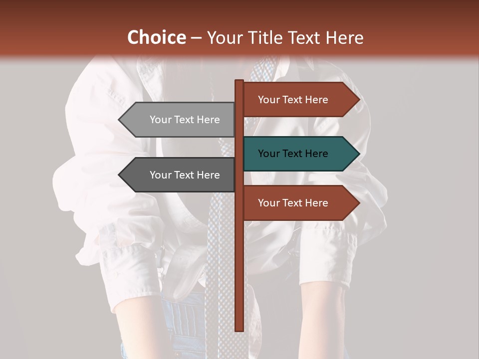 Cute Person Charming PowerPoint Template