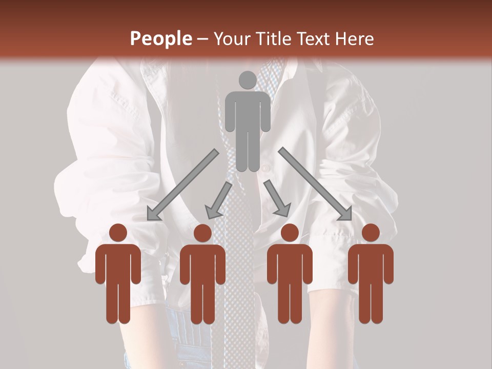 Cute Person Charming PowerPoint Template