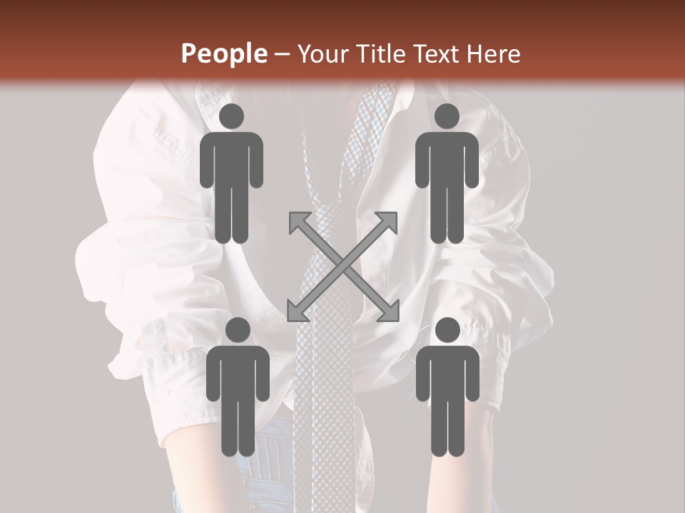 Cute Person Charming PowerPoint Template