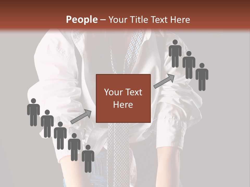 Cute Person Charming PowerPoint Template