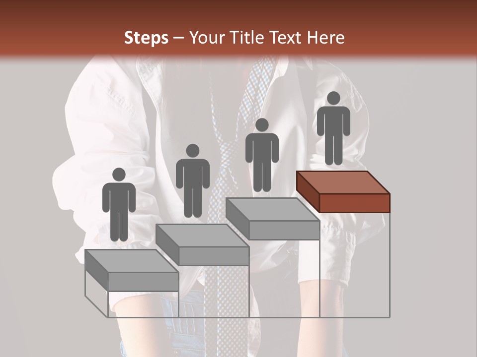 Cute Person Charming PowerPoint Template