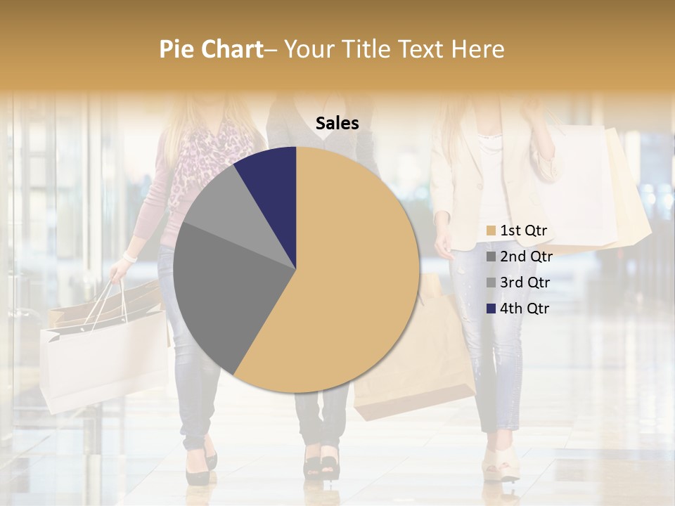 Joy Caucasian Fashion PowerPoint Template