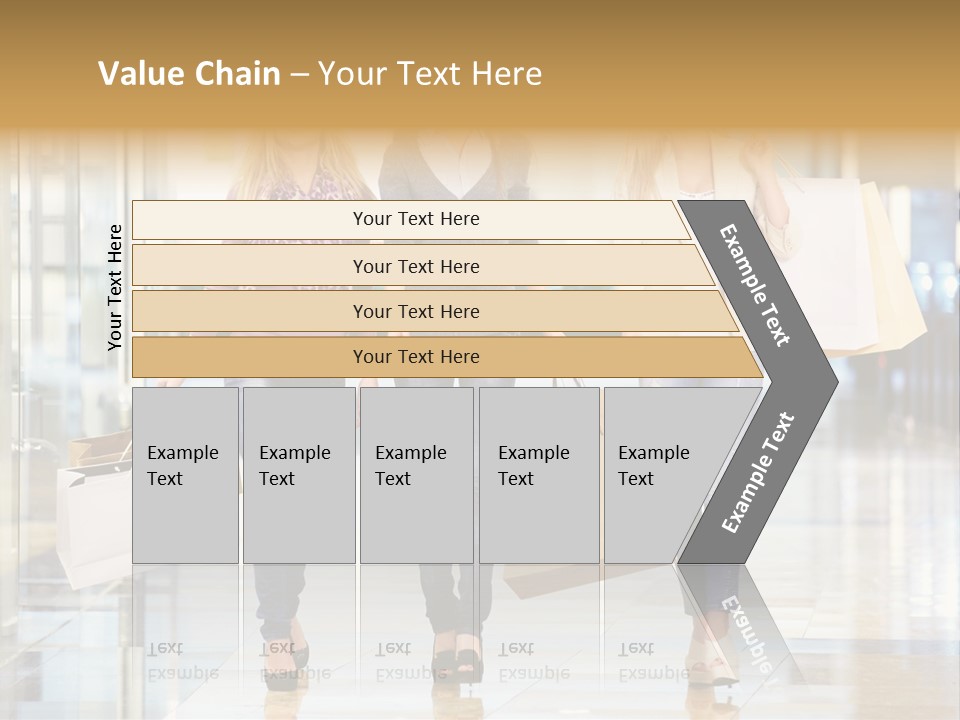 Joy Caucasian Fashion PowerPoint Template