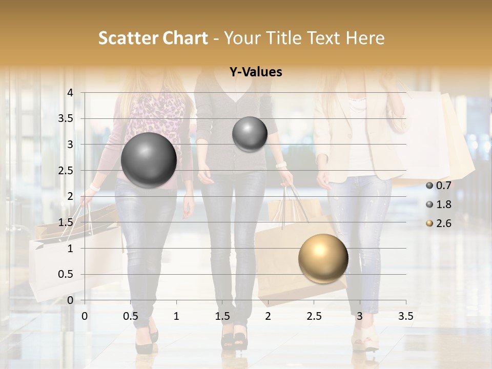 Joy Caucasian Fashion PowerPoint Template