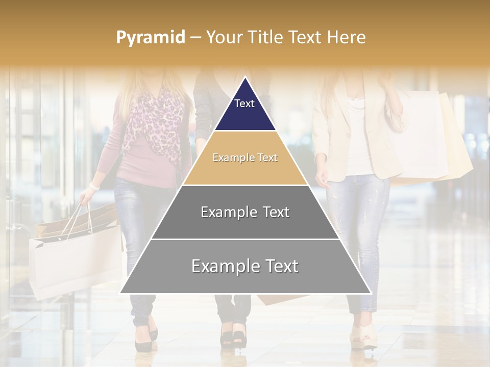 Joy Caucasian Fashion PowerPoint Template