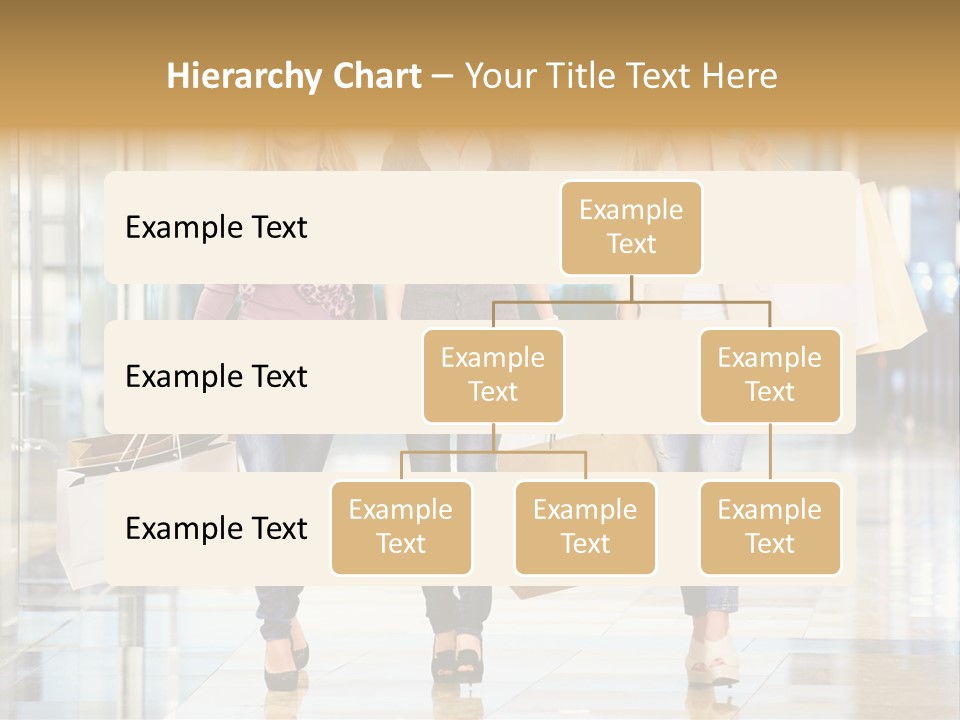 Joy Caucasian Fashion PowerPoint Template