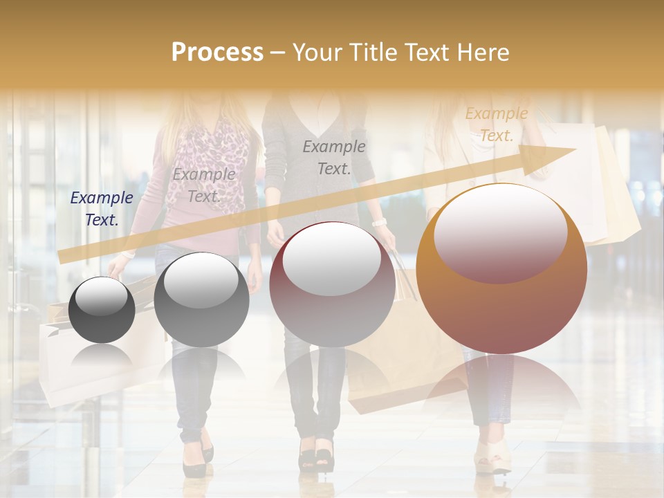 Joy Caucasian Fashion PowerPoint Template