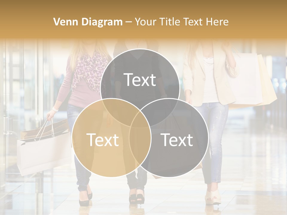 Joy Caucasian Fashion PowerPoint Template