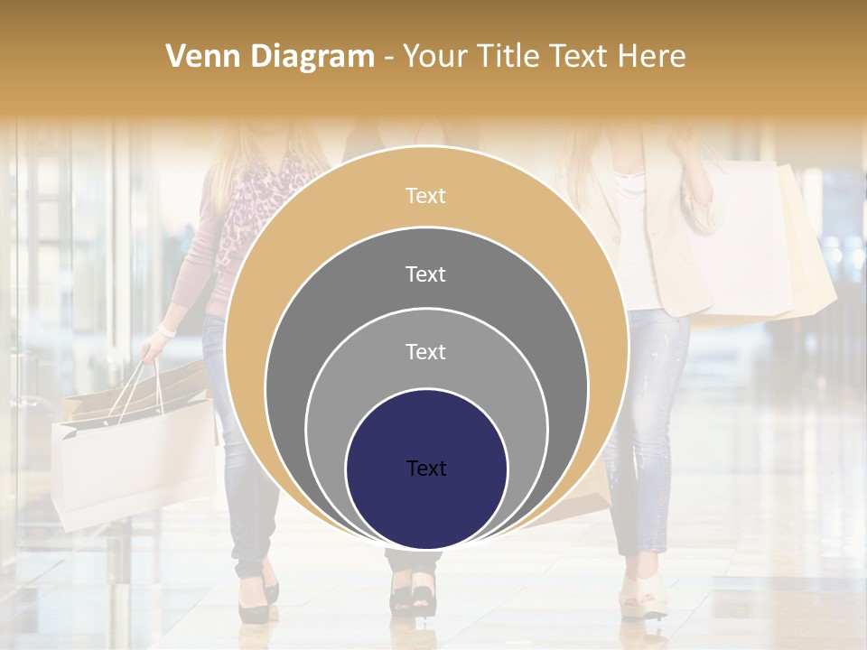 Joy Caucasian Fashion PowerPoint Template