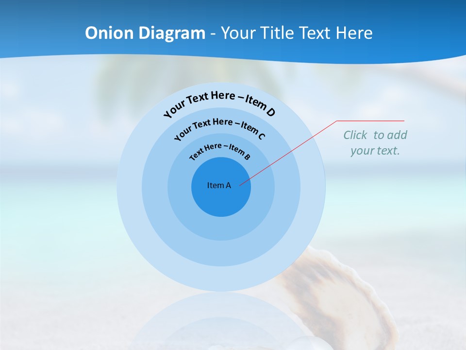 Sand Summer Shellfish PowerPoint Template