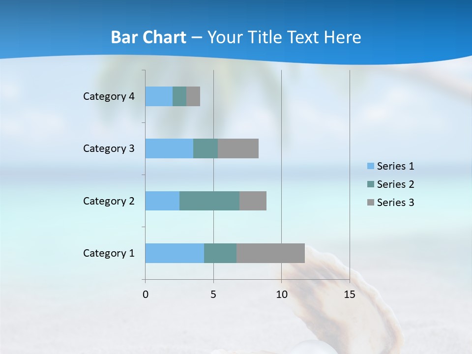 Sand Summer Shellfish PowerPoint Template