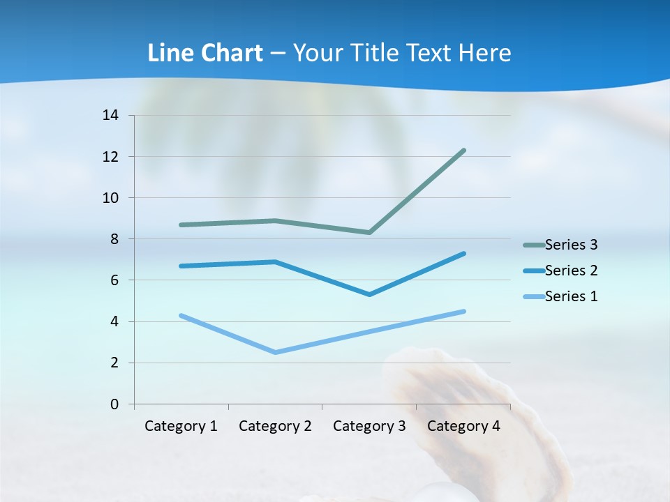 Sand Summer Shellfish PowerPoint Template