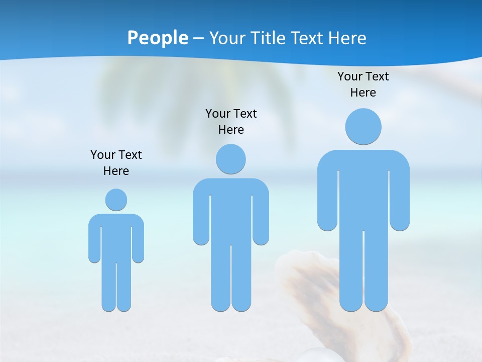 Sand Summer Shellfish PowerPoint Template