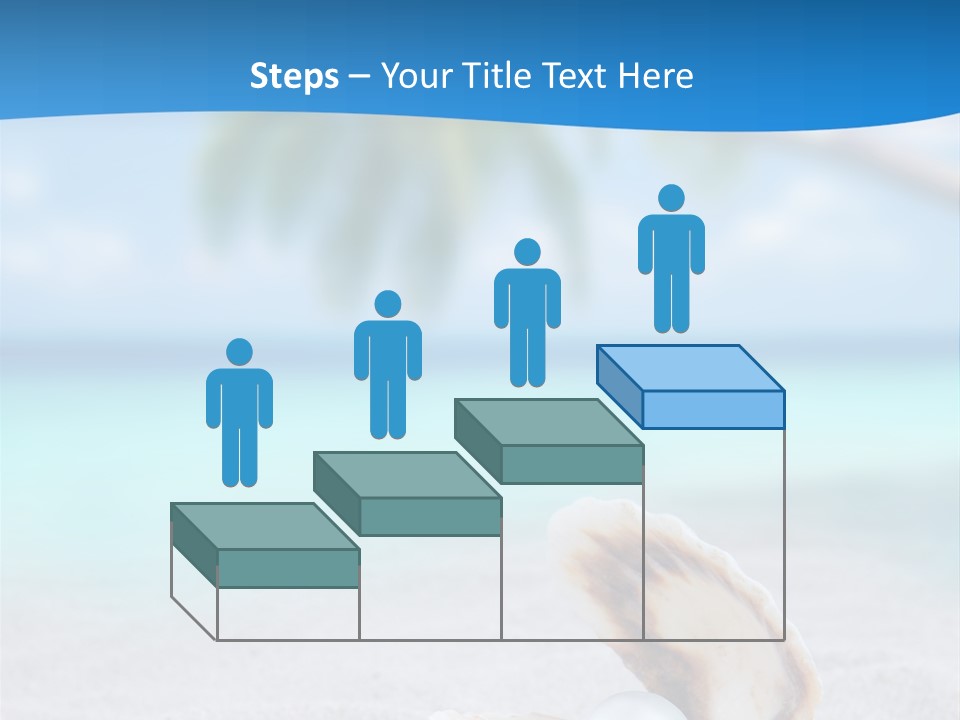 Sand Summer Shellfish PowerPoint Template