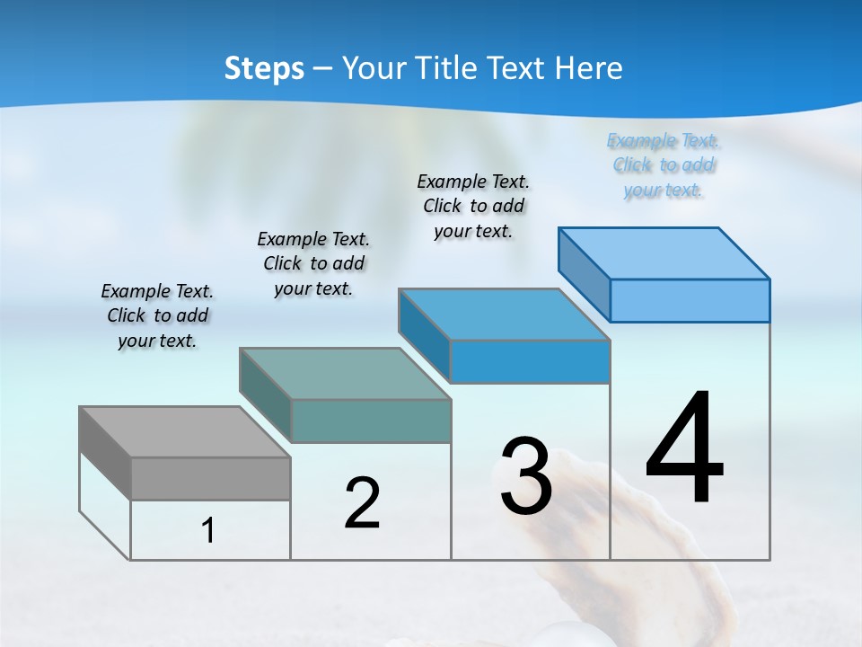 Sand Summer Shellfish PowerPoint Template