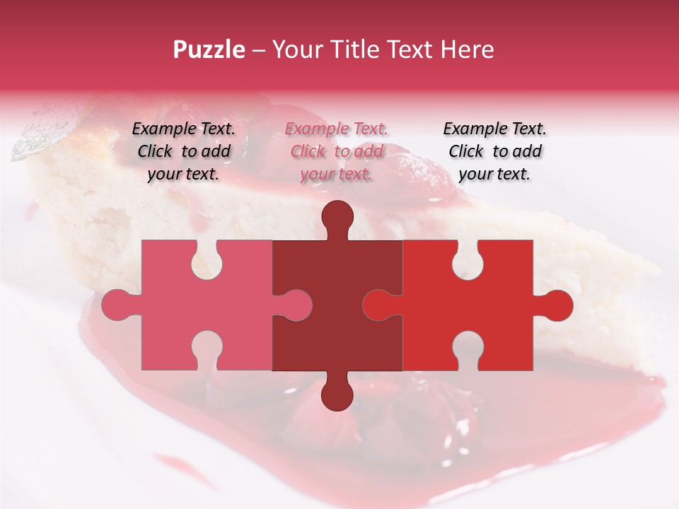 Cherry Tasty Domestic PowerPoint Template