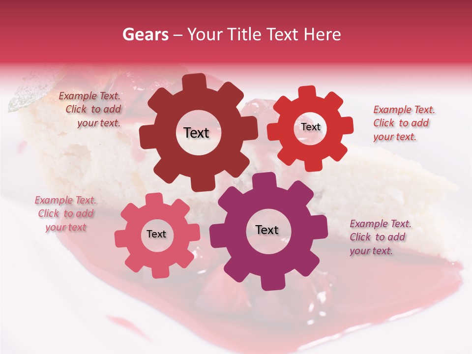 Cherry Tasty Domestic PowerPoint Template