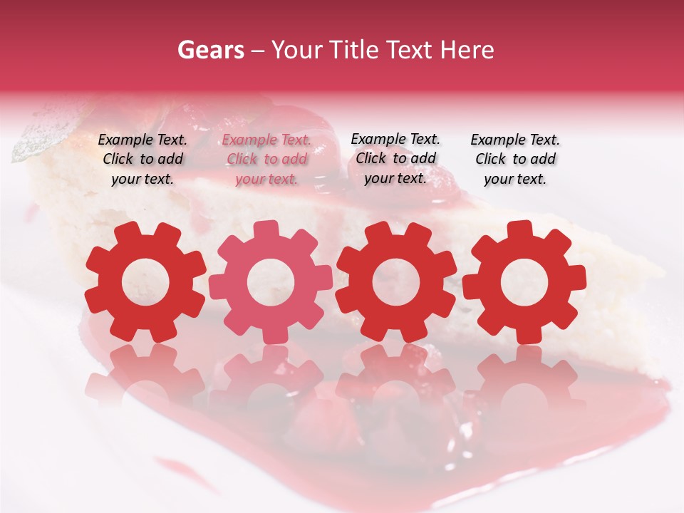 Cherry Tasty Domestic PowerPoint Template