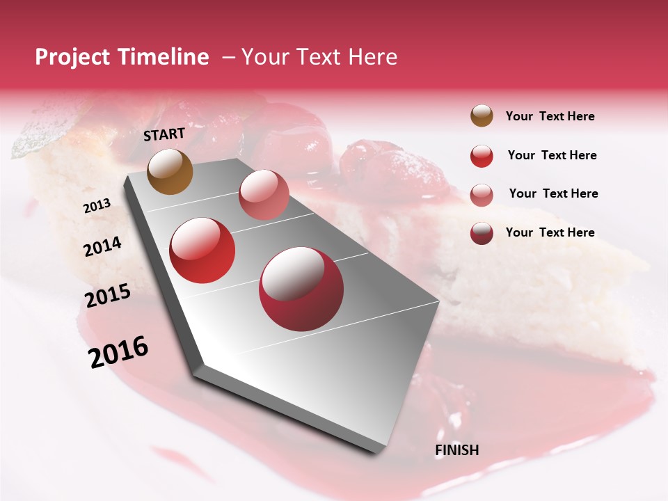Cherry Tasty Domestic PowerPoint Template