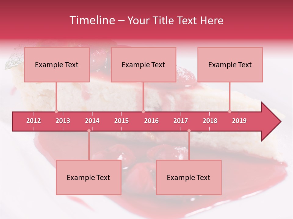 Cherry Tasty Domestic PowerPoint Template