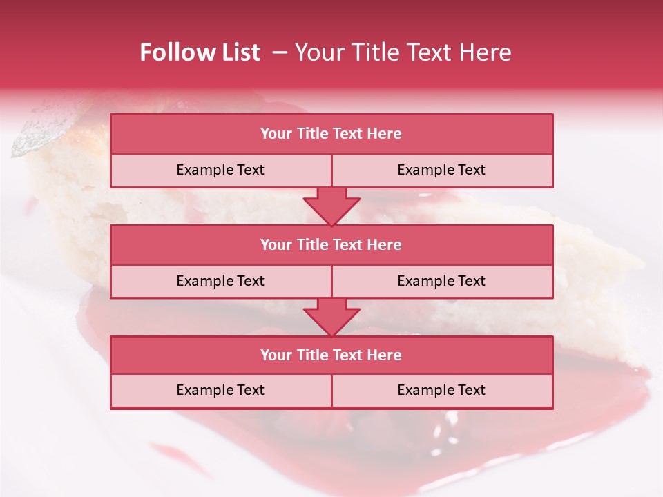 Cherry Tasty Domestic PowerPoint Template