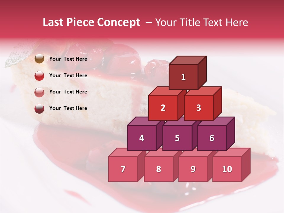 Cherry Tasty Domestic PowerPoint Template