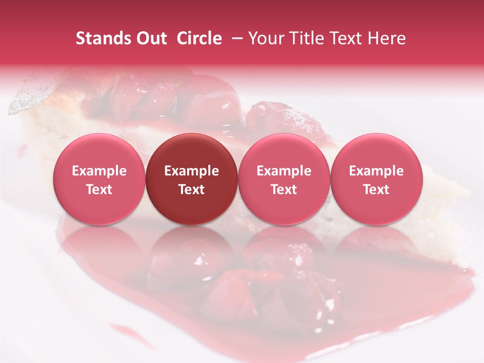 Cherry Tasty Domestic PowerPoint Template
