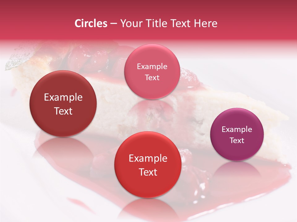 Cherry Tasty Domestic PowerPoint Template