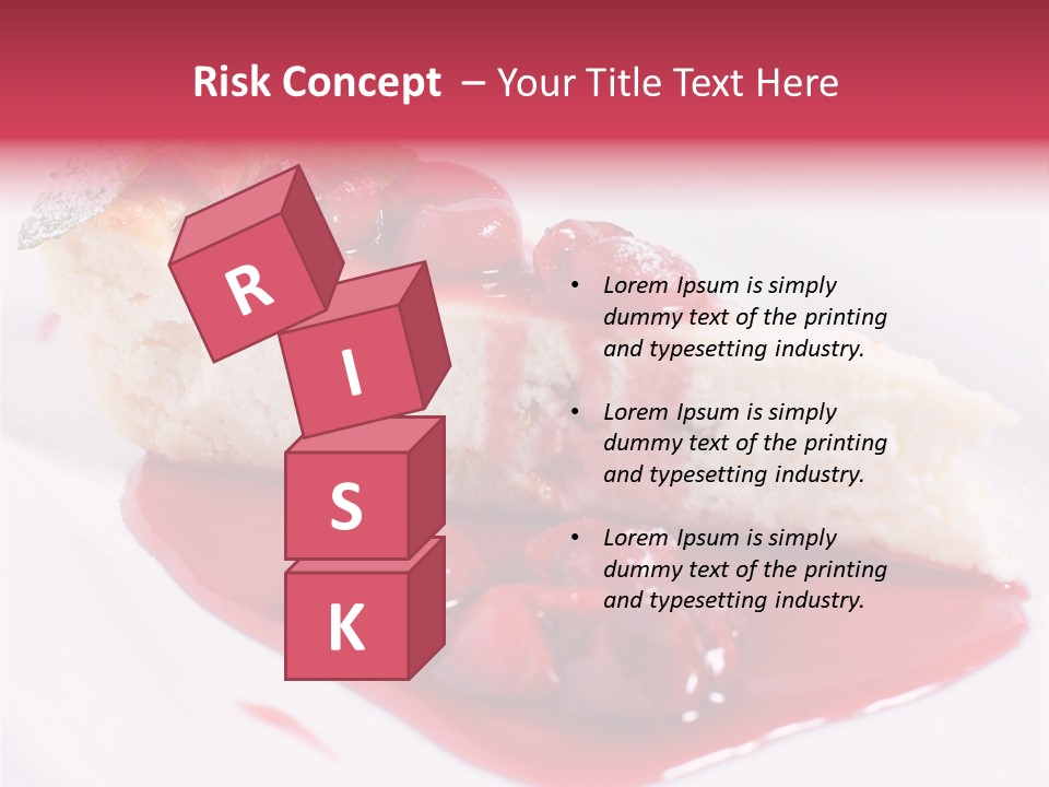 Cherry Tasty Domestic PowerPoint Template