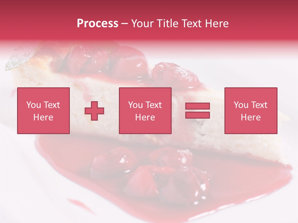 Cherry Tasty Domestic PowerPoint Template
