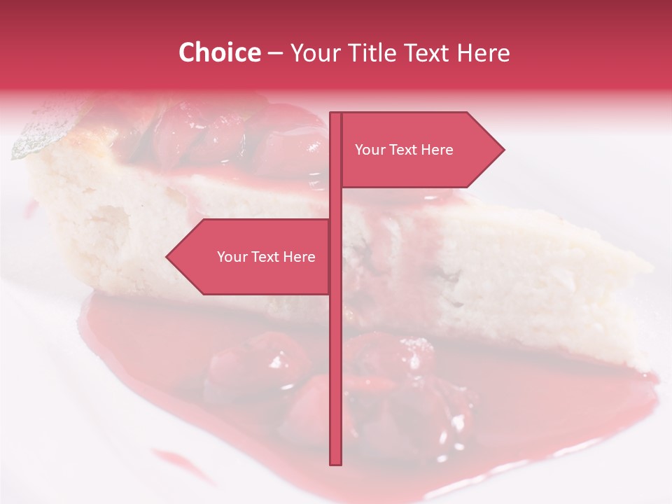 Cherry Tasty Domestic PowerPoint Template