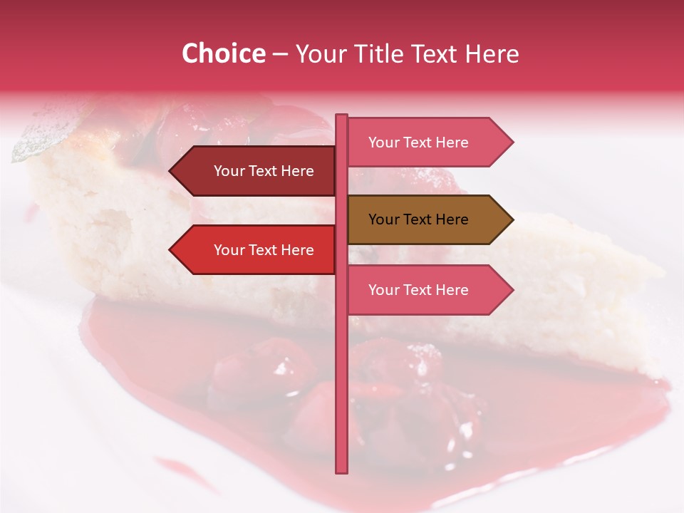 Cherry Tasty Domestic PowerPoint Template