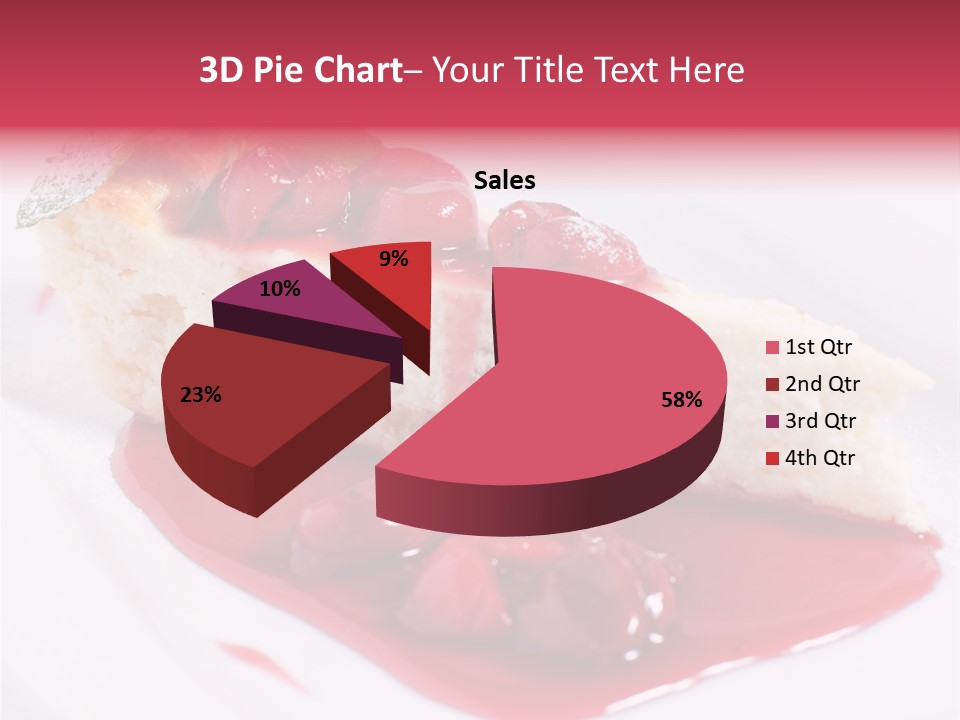 Cherry Tasty Domestic PowerPoint Template