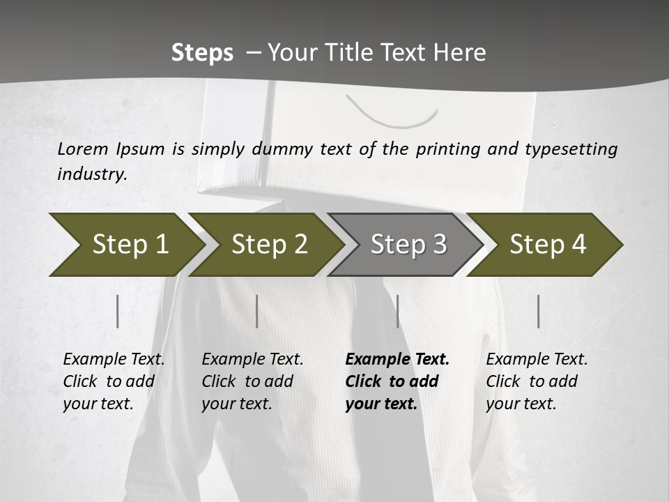 Smile Career Design PowerPoint Template