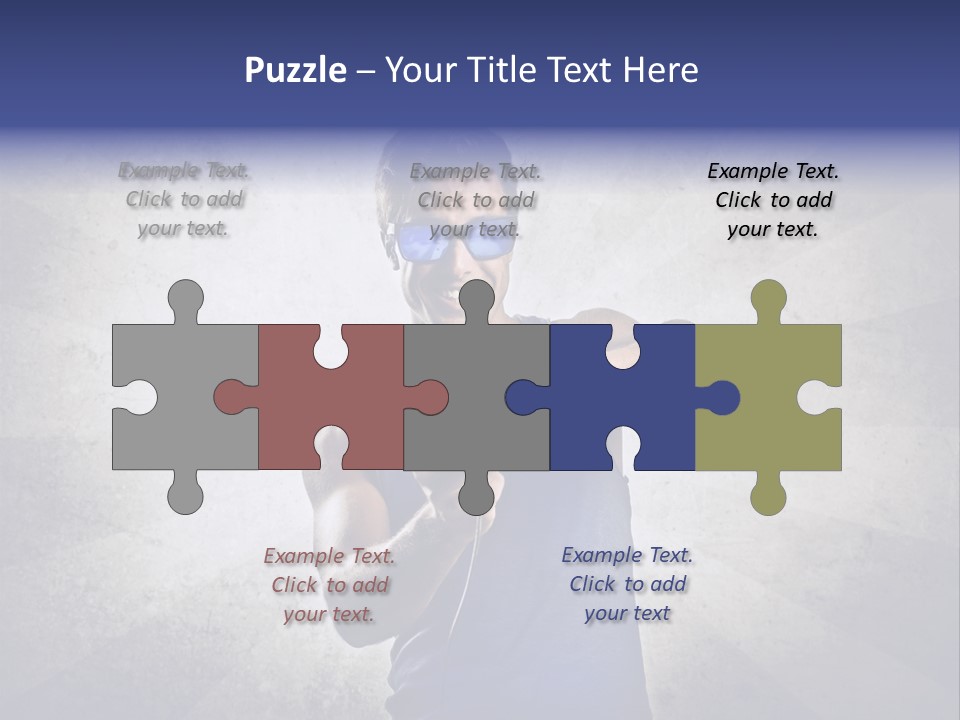 Vintage Game Teen PowerPoint Template