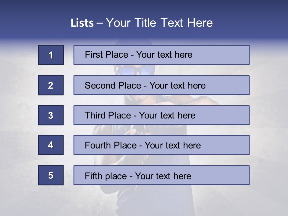 Vintage Game Teen PowerPoint Template