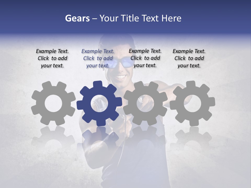 Vintage Game Teen PowerPoint Template