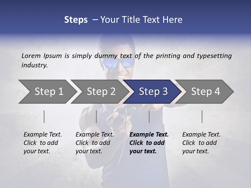 Vintage Game Teen PowerPoint Template