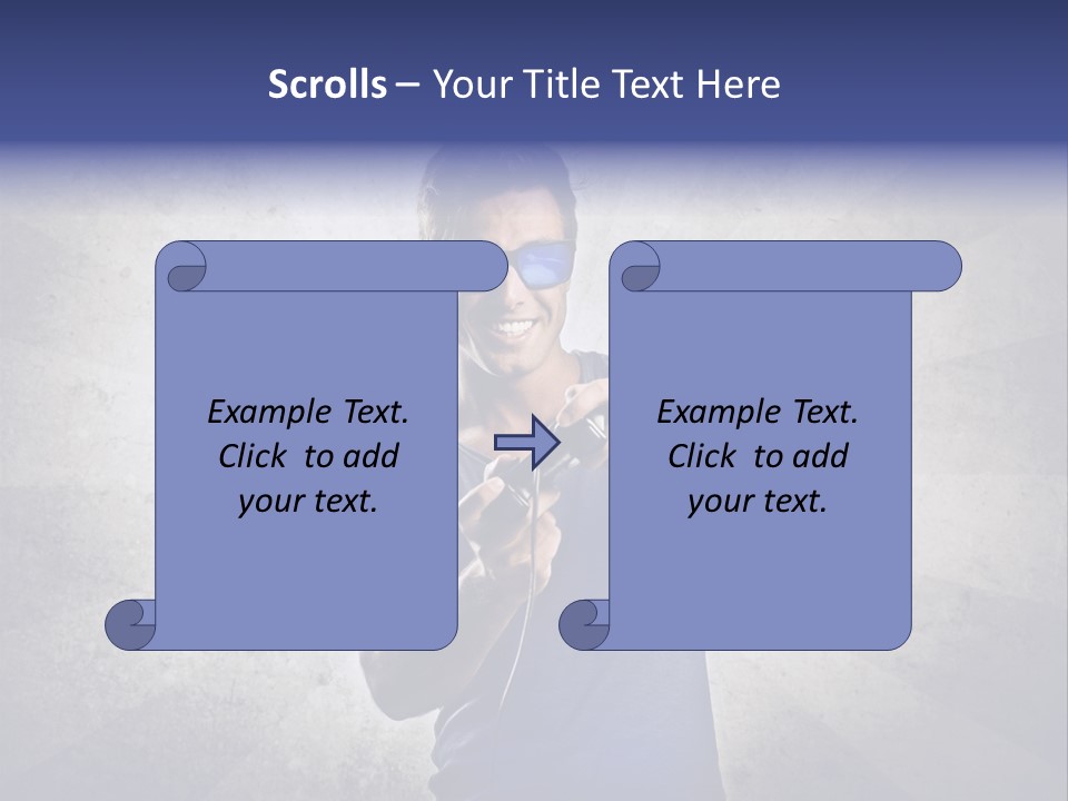 Vintage Game Teen PowerPoint Template