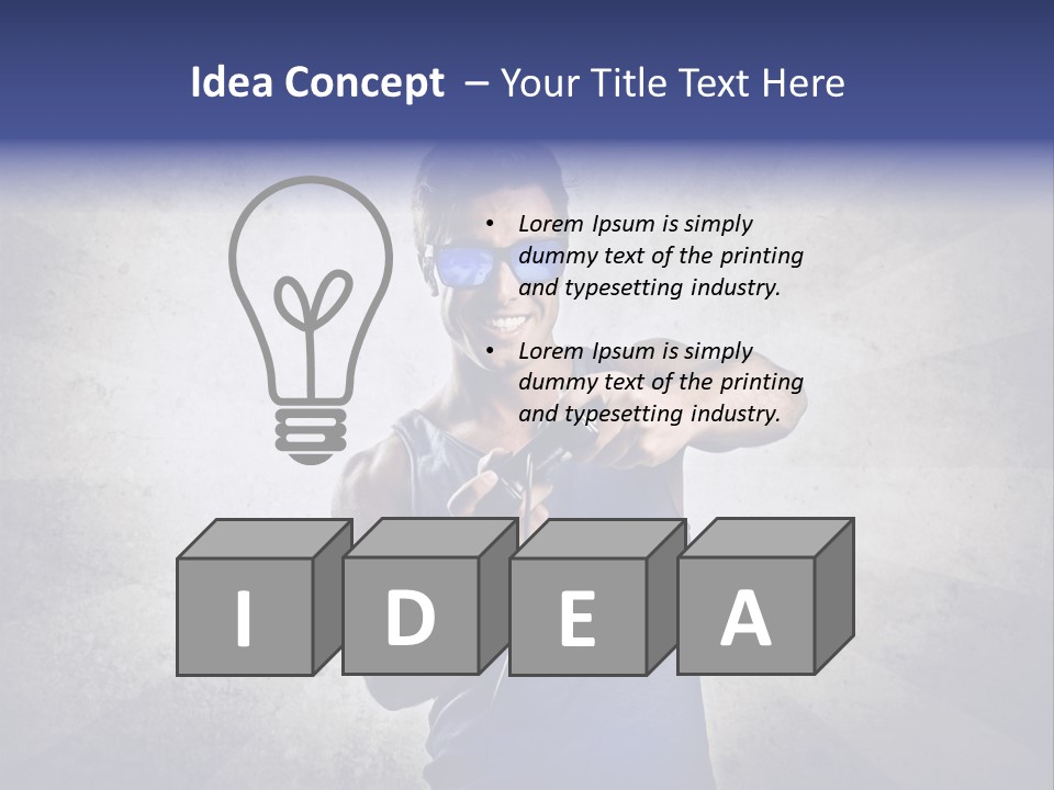 Vintage Game Teen PowerPoint Template