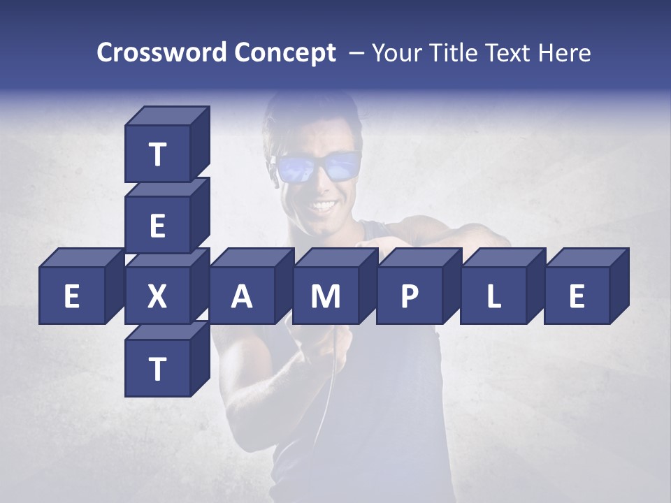 Vintage Game Teen PowerPoint Template