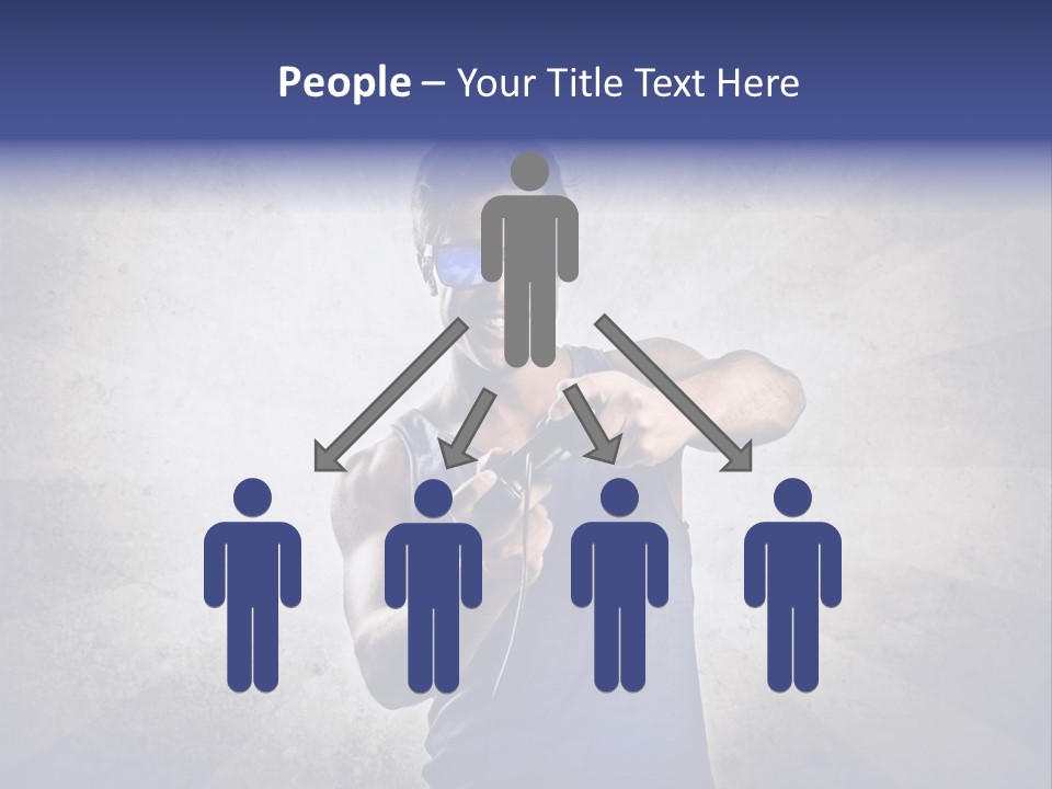 Vintage Game Teen PowerPoint Template