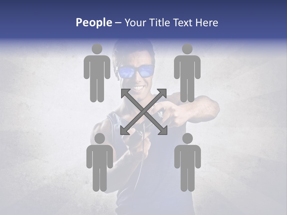 Vintage Game Teen PowerPoint Template