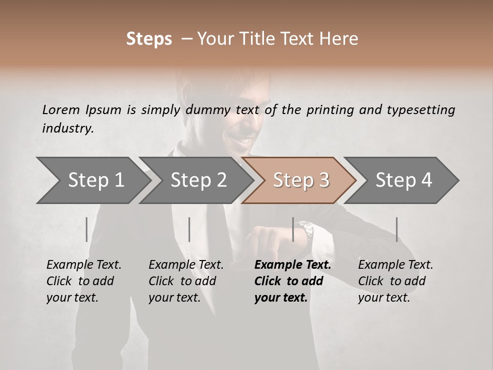 Smile Work Business PowerPoint Template